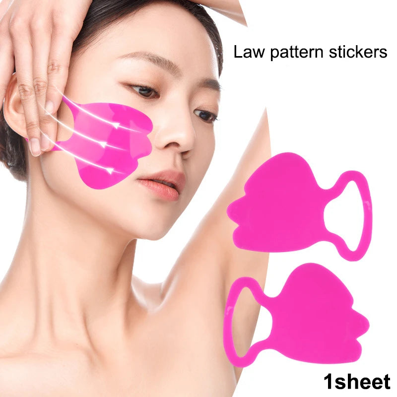 Masque facial lifting du visage en silicone, patchs pour les oreilles, estompe le parfum à la rose fine, lifting doux, prévient l'affaissement, beauté qualifiée ale